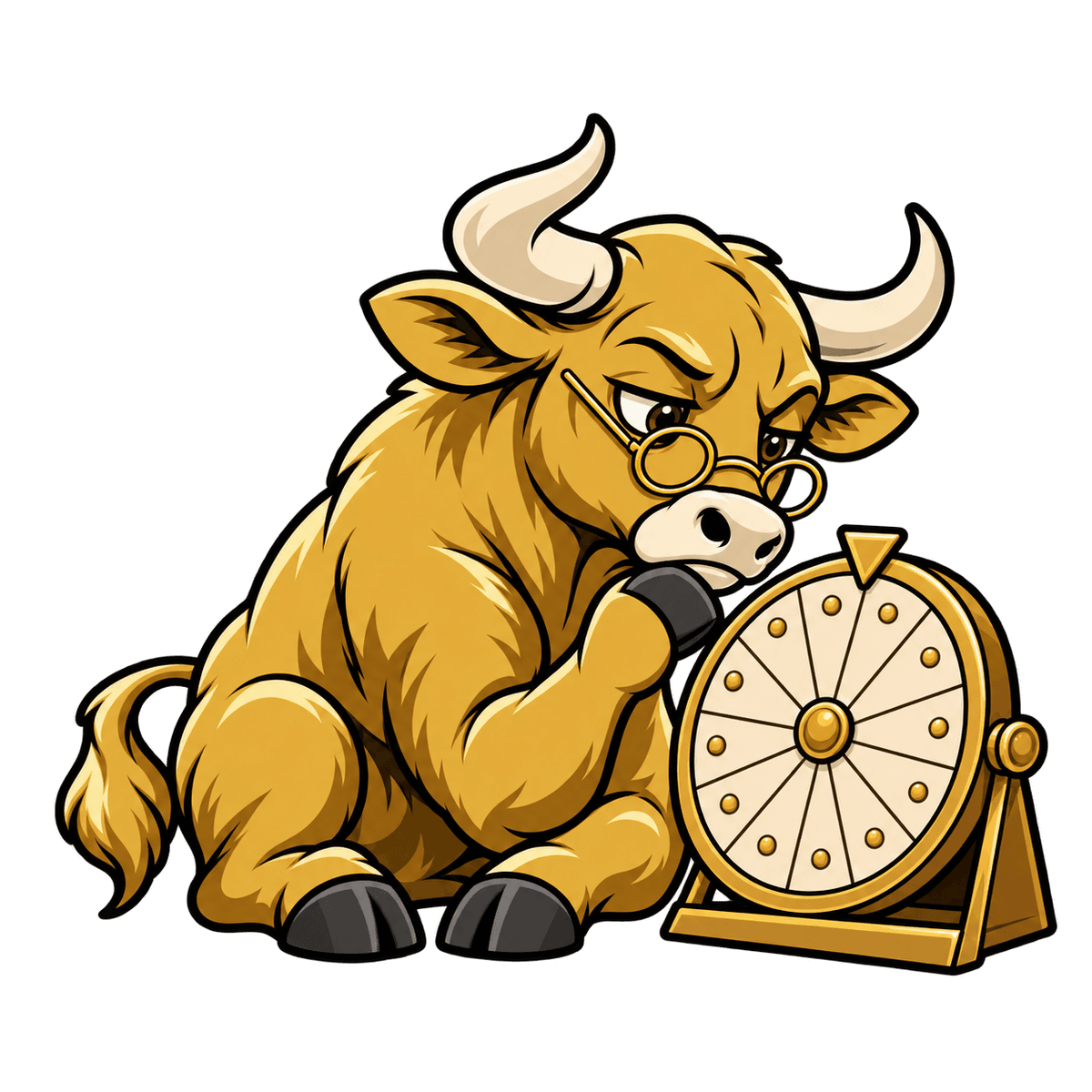 Cautious Calf character