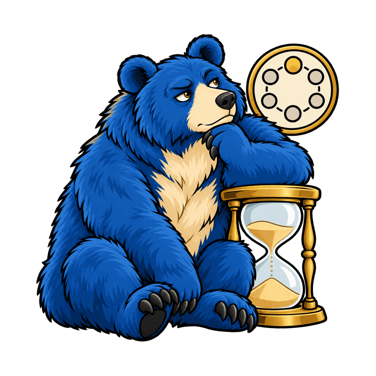 Bearly Decided character